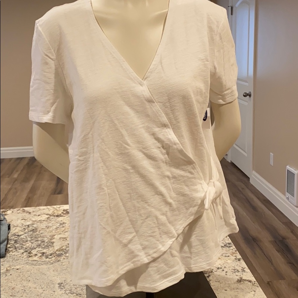 Women’s Wrap Top- Size Large Tall